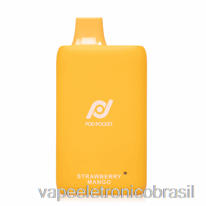 Vape Vaporesso Pod Pocket 7500 Manga Morango Descartável